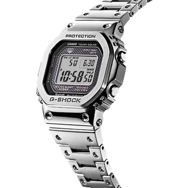 Casio G-Shock Men's Full Metal Tough Solar Bluetooth Watch | GMW-B5000D-1